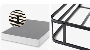 lot 1037 image: Spa Sensations by Zinus 9 Metal Smart Box Spring�, Mattress Foundation, Queen