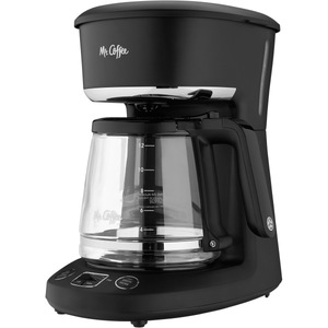 lot 1084 image: Mr. Coffee 12-Cup Programmable Coffeemaker, BlackChrome