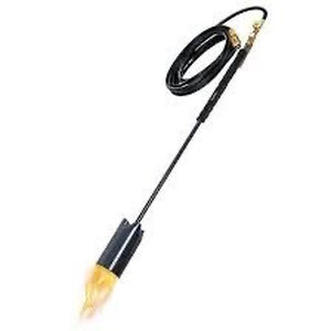 lot 1085 image: Ivation 500,00 BTU Propane Torch, Heavy Duty Weed Burner, Extra Long 10�� Hose, Adjustable Flame Control & Flint Ignitor, Outdoor Weed Killer For Weeds, Snow Melting, Roofing, Roads & More