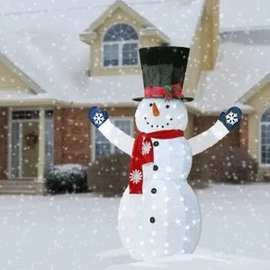 lot 1108 image: Christmas decoration snowman