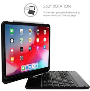 lot 4507 image: Snugg Ipad Pro 12.9 (2020-4th Gen) Keyboard, Wireless Backlit Bluetooth Keyboard