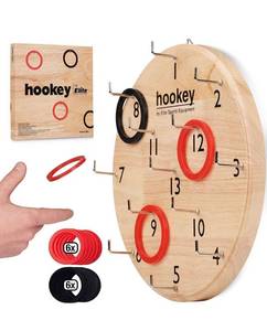 lot 11387 image: Elite Sportz Ring Toss Games for Adults & Kids - Wall Games for Indoor & Outdoor Family Fun - Dorm, Garage, BBQ, Beach, Party, Camping & Yard Games for All Ages