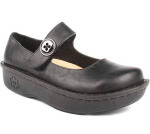 lot 11388 image: Glolily� Mary Professional Lightweight Extra Cushion Comfort Mary-Jane Clog - Slip-Resistant Work Shoe with Removeable EVA Orthotic Arch Support Footbed for Women, Perfect for Everyday Wear Size 10M