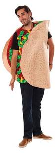 lot 12199 image: Mens Taco Jumpsuit Costume - Size XL