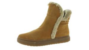 lot 14956 image: Naturalizer Womens Barkley Suede Cold Weather Sneaker Boots Tan Size 7 Medium