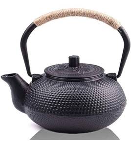 lot 12209 image: TOWA Workshop Cast Iron Teapot Japanese Tetsubin Tea Kettle with Stainless Steel Infuser for Loose Tea,Teapot Stovetop Safe (900ml)
