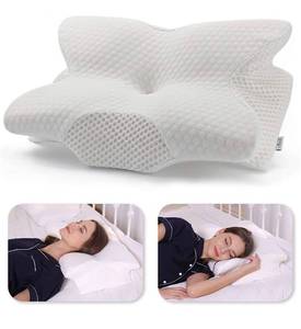 lot 12222 image: Coisum Back Sleeper Cervical Pillow - Memory Foam Pillow for Neck and Shoulder Pain Relief - Orthopedic Contour Ergonomic Pillow for Neck Support