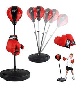 lot 12239 image: Toddler toy- Champion boxing ball and gloves