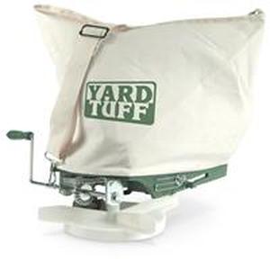 lot 12245 image: Yard Tuff YTF-25SS Hand Held Style Shoulder Spreader - 25 lbs