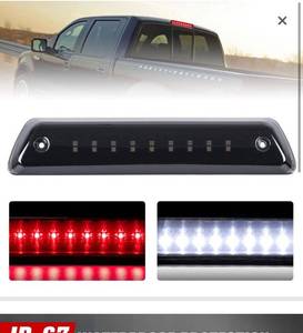 lot 12275 image: Third Brake LightReverse Light Smoked Compatible with 2009-2014 Ford F150 Third Brake Light ,Rear Cab Brake Light ,3rd Brake lights Power Saving IP67 Waterproof