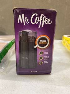 lot 12283 image: Mr. Coffee Black Coffee Grinder