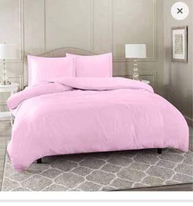 lot 12323 image: Nestl Lilac Duvet Cover Queen Size - Soft Queen Duvet Cover Set, 3 Piece Double Brushed Duvet Covers with Button Closure, 1 Duvet Cover 90x90 inches and 2 Pillow Shams