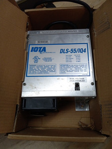 lot 16545 image: Iota DLS-55IQ4 12 Volt 55 AMP 4 Stage Automatic Smart Battery ChargerPower Supply