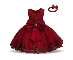 lot 16563 image: NNJXD Girls Tulle Flower Princess Wedding Dress for Toddler and Baby Girl, White