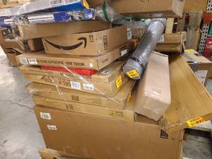 lot 125 image: Balance Mat, Baby Gates Window wipers & More. Miscellaneous Pallet (SOLD AS IS)