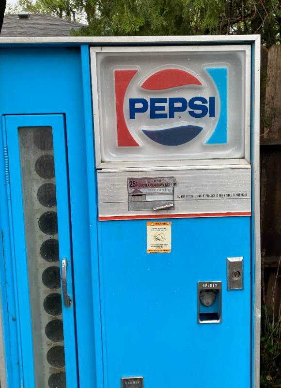 1970 pepsi machine