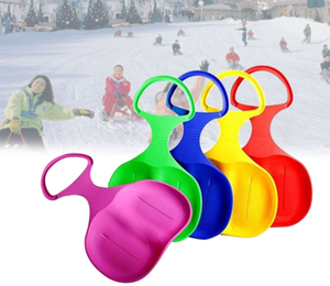 lot 1423 image: 4 PCs Skiing Sled Board - 1Pc Ski Board Snowboard Snow Ski Luge Children Toy Winter Outdoor Sport Snow Ski Toy for Kids Children Texture could be great for summer water slides too