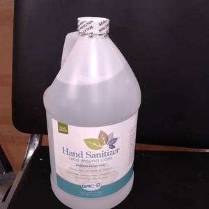 lot 8406 image: Bac-d 630alcohol Free Hand Sanitizer And Wound Care - 1 Gallon