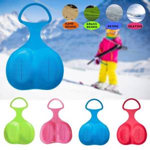 lot 27727 image: Snow Sledges Board, Outdoor Winter Plastic Skiing Board Lawn Sliding Mat, Snow Sleds Toboggans, Snow Grass Sand Board Ski Pad Snowboard Sled Luge, Snow Sledding Equipment