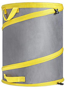 lot 27731 image: Jardineer 30 Gallon Collapsible Garden BagTrash Can - Reusable Leaf Bag - Pop Up Yard Waste Bag ContainerLeaf Bin