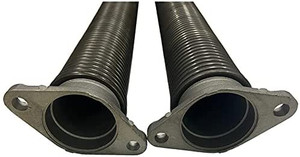 lot 27748 image: Garage Door Torsion Springs 2 (Pair) with Non-Slip Winding Bars, Coated Torsion Springs CA
