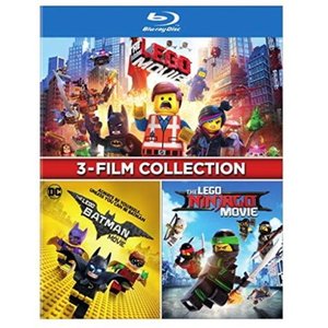 lot 27756 image: The LEGO Movie, The LEGO Ninjago Movie, & The LEGO Batman Movie Triple Feature (Blu-ray)