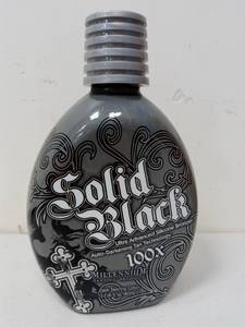 lot 27757 image: Millennium Tanning Solid Black Tanning Lotion