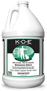 lot 35105 image: Thornell KOE Kennel Odor Eliminator Concentrate, Odor Eliminator for Strong Odors, Great for Cages, Runs, Floors & More, Pet Odor Eliminator for Home & Kennel wSafe, Non-Enzymatic Formula, 128 oz