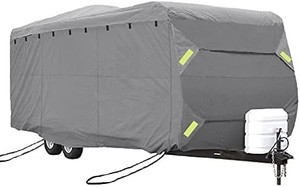 lot 36659 image: Top Solar Shield Side 110g PP Fits Travel Trailer 30-33, SilverGrey