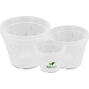 lot 37478 image: Orchid Pots with Holes 6 pack