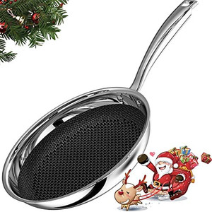 lot 37485 image: EOE Stainless Steel Wok Pan