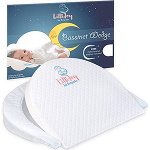 lot 37487 image: LilliJoy Premium Bassinet Wedge Pillow Incline Sleep Positioner