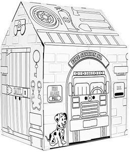 lot 37543 image: Easy Playhouse Police and Fire Station