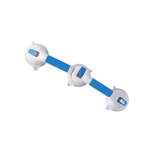 lot 39648 image: Swivel Suction Cup Grab Bar for Bath and Shower Safety - 24 Inch  HealthSmart Grab Bars & Safety Rails