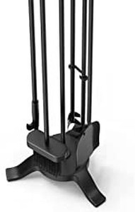 lot 36695 image: Comfyhome 5-piece Fireplace Tools Set 32 Hd Wrought Iron Fire Place