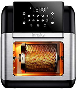 lot 36732 image: Innsky 10.6 Quart Air Fryer Oven with Rotisserie & Dehydrator, ��Patent & Safety Certs��10-in-1 Air Fryers Toaster Oven Combo, Airfryer Countertop Oven