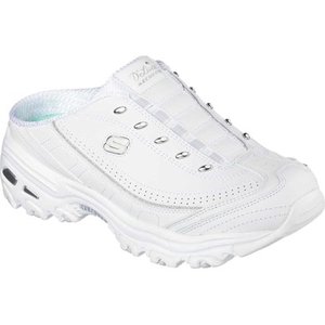 lot 37653 image: Skechers Womens DLites Bright Sky Slip-On Sneaker Mule
