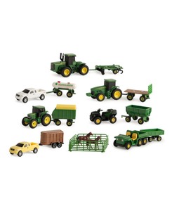lot 3067 image: Tomy - Ertl 164 John Deere Vehicle Value Set