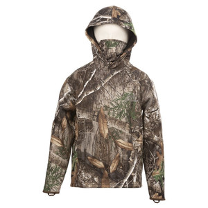 lot 3118 image: Realtree Edge Youth Performance Pullover Hoodie with Neck Gaiter