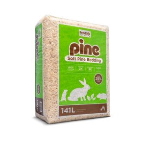 lot 3177 image: PetsPick 141L Pine Pet Bedding