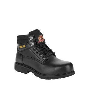 lot 3179 image: Brahma Mens Wide Width Gus 6 Black Steel Toe Work Boot (size 12)