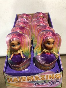 lot 3194 image: Hairmazing Small Dolls, 12 pack box