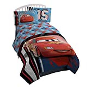 lot 3216 image: Disney Cars 95 3 Piece Sheet Set