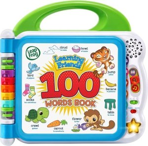 lot 3461 image: LeapFrog - Learning Friends 100 Words Book - Multi-color