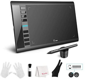 lot 3498 image: UGEE M708 Drawing Tablet,10 x 6in Graphics Tablet with 8192 Levels Battery-Free TILT 60° Art Stylus