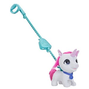lot 3503 image: furReal Walkalots Big Wags - Unicorn