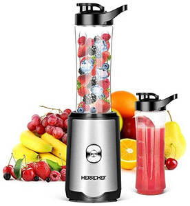 lot 3505 image: HERRCHEF Smoothie Blender, Personal Blender for Shakes and Smoothies, 350W Single Serve Portable Blender