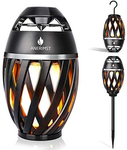 lot 3506 image: Outdoor Bluetooth Speaker with Torch Light, ANERIMST Waterproof Wireless LED Flame Speake