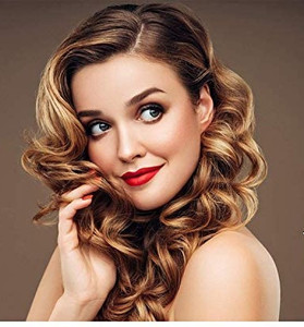 lot 3513 image: Hoson 34 Inch Curling Iron Professional, Ceramic Tourmaline Curl Wand Barrel, Hair Curler Iron with 9 Heat Setting