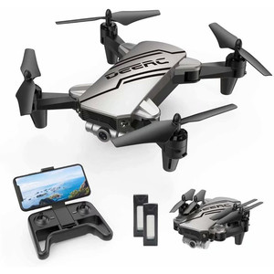 lot 3527 image: DEERC D20 Foldable Mini Drone with Camera for Kids and Beginners 720P FPV